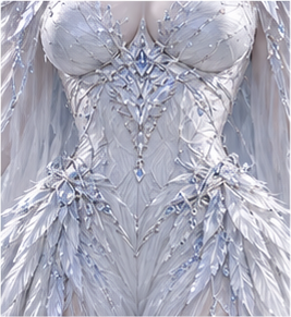 Avian · feather — Bodice / waist