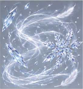 Avian · feather — Ice and wind effect