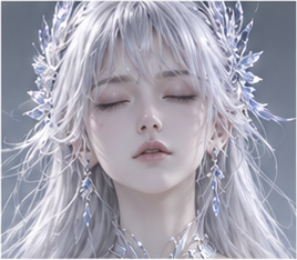 Avian · feather — Eyes closed