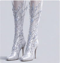 Ice sovereign — Boot detail