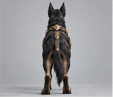 Celestial Hound / 哮天犬 — Back view