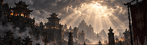 Celestial Battlefield — Backlit atmosphere