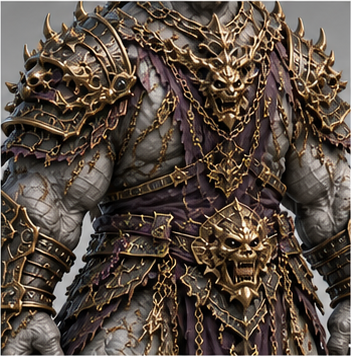 White Elephant / 白象精 — Costume detail