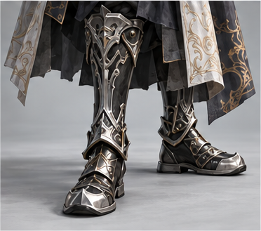 Yang Jian / 杨戬 — Feet / paws detail
