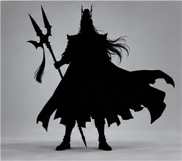 Yang Jian / 杨戬 — Silhouette